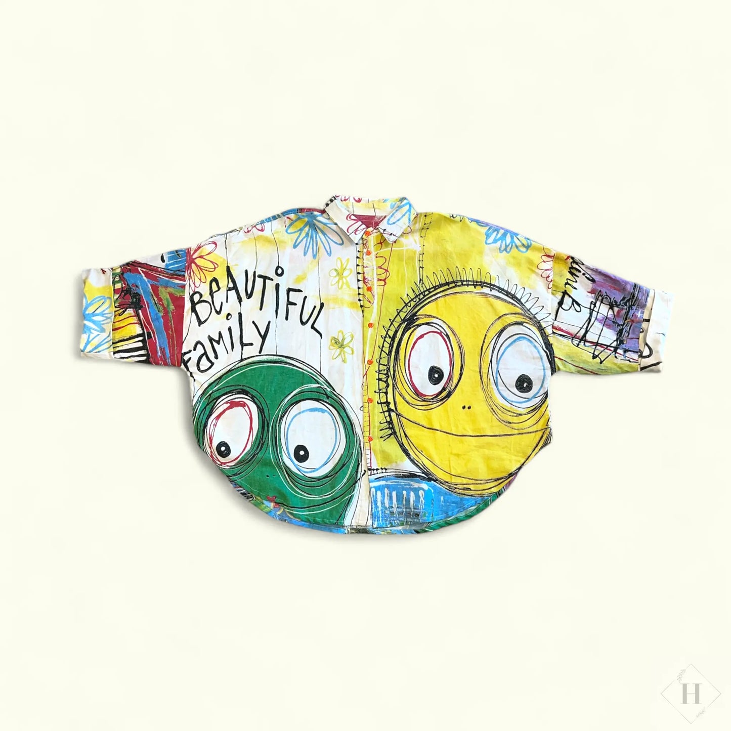 Candy skjorte - beautiful family Genfødt