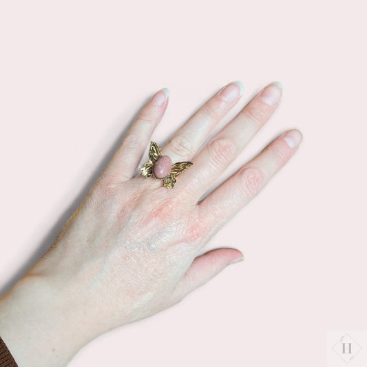 Vandfast ring - Sommerfugl Winther Design