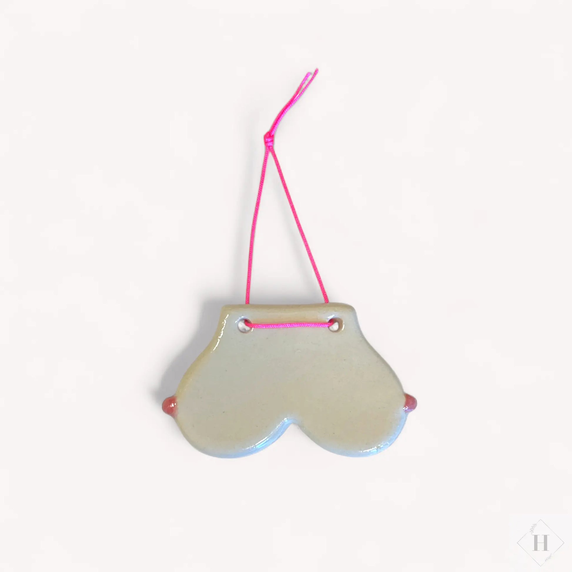 Ophæng i keramik - hængebryster Gitte Bramm