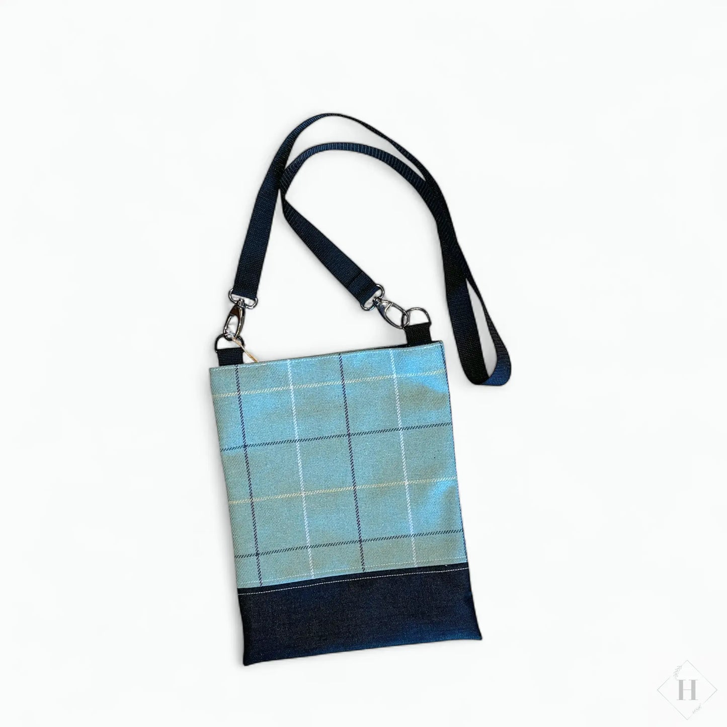 Cross body taske - støvet lyseblå Jnortheved