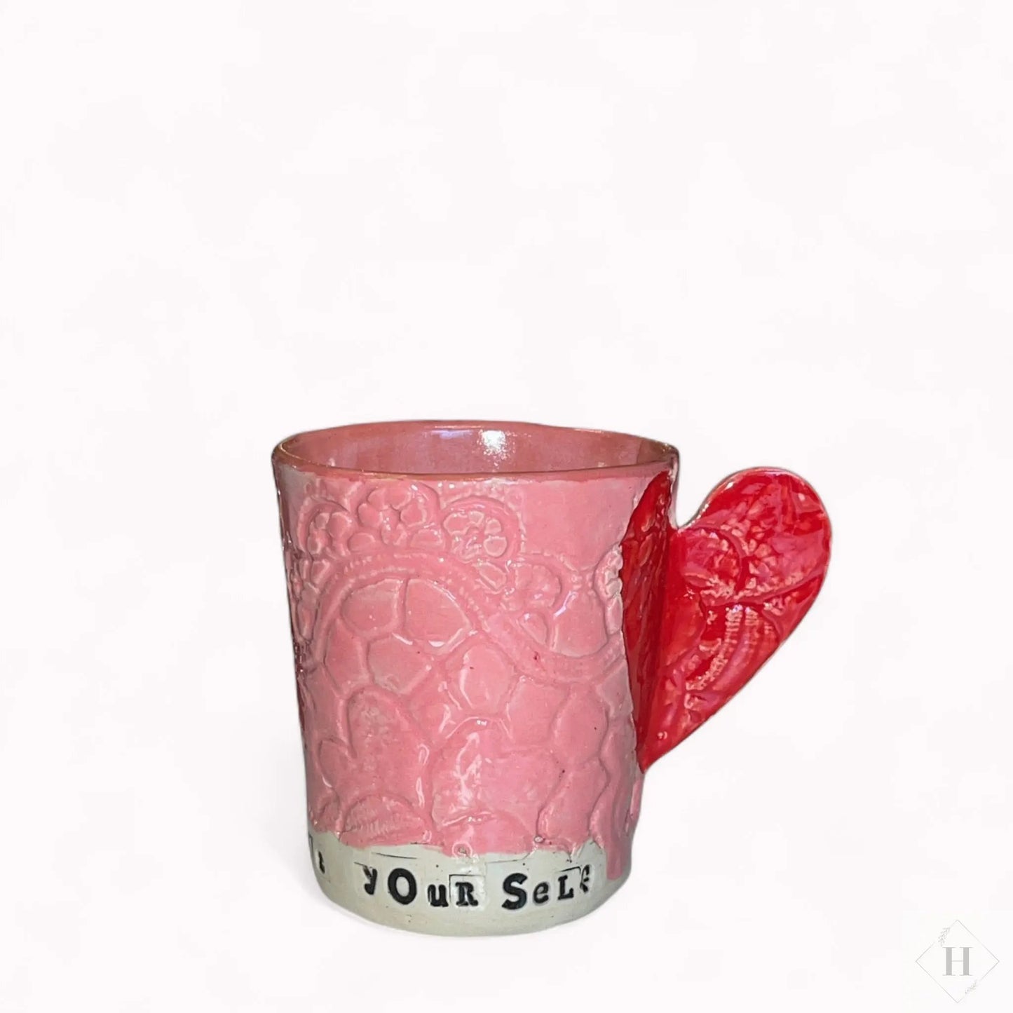 Krus med hjertehank Lisbeth Børglum