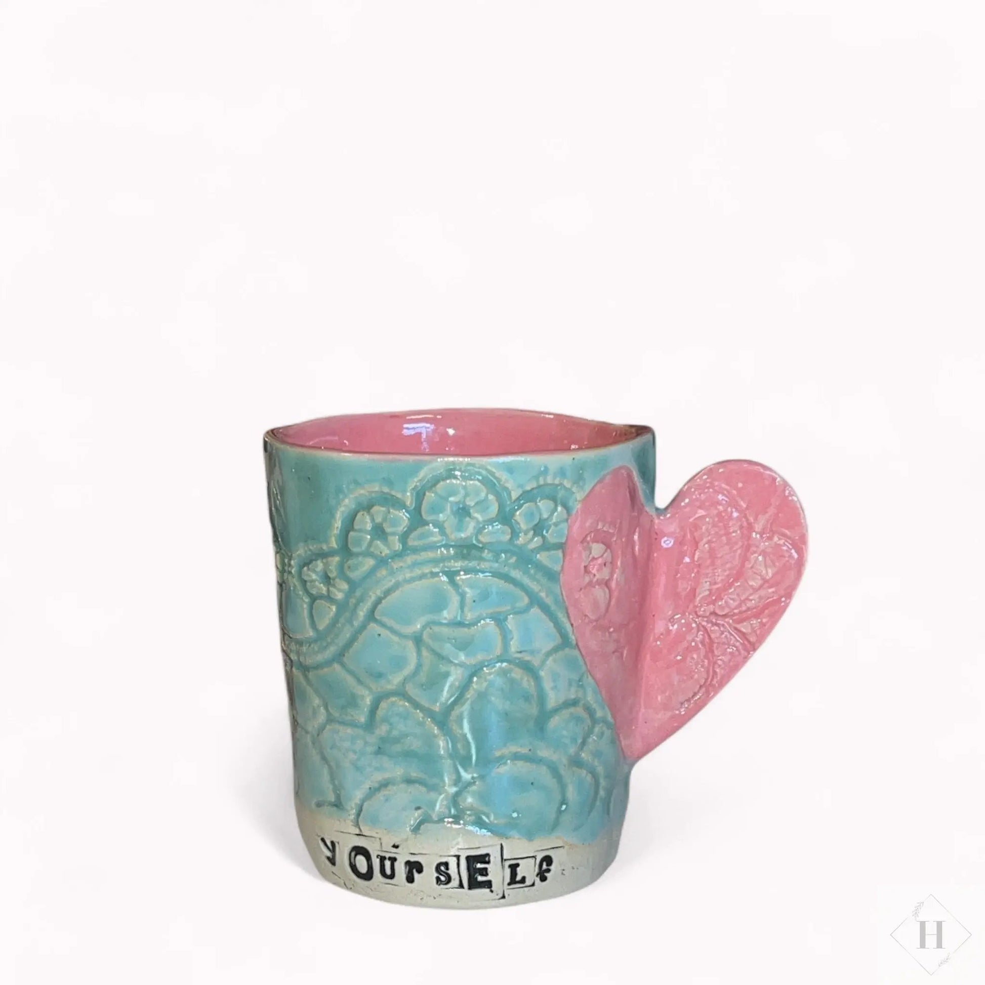 Krus med hjertehank Lisbeth Børglum