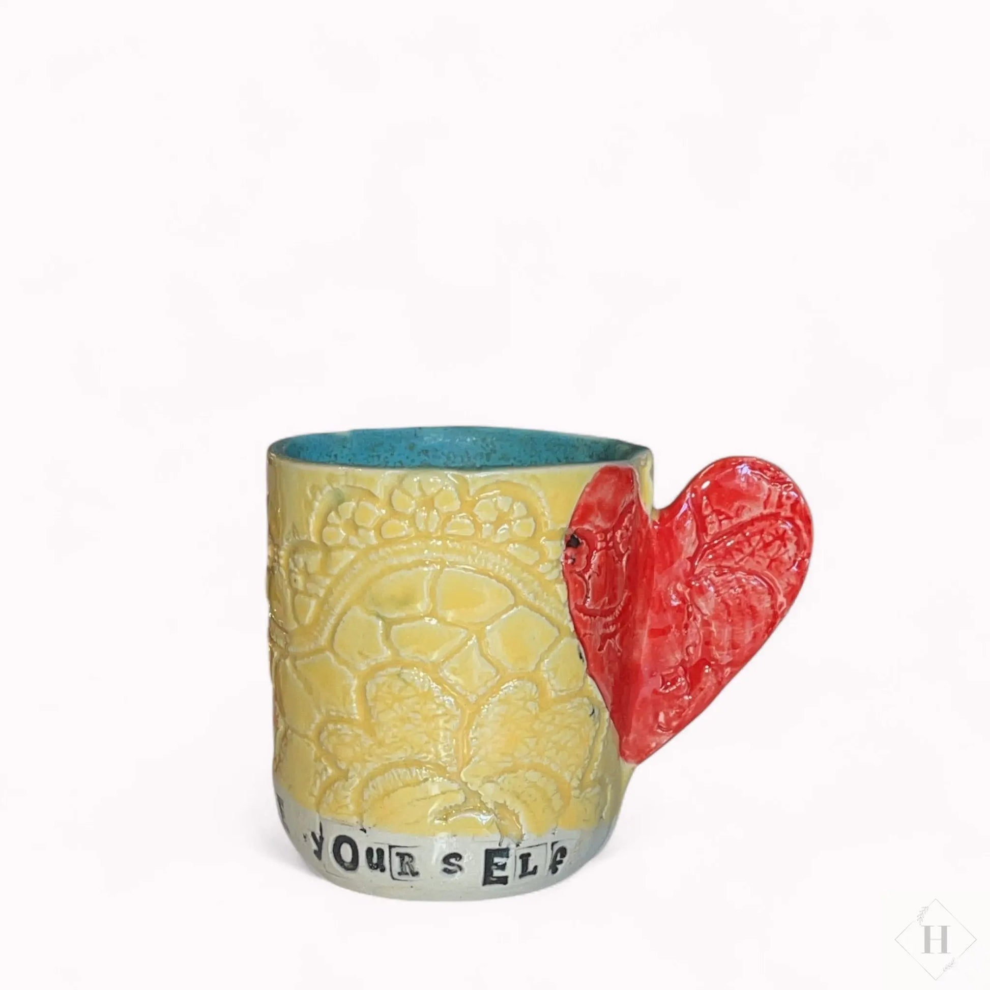 Krus med hjertehank Lisbeth Børglum