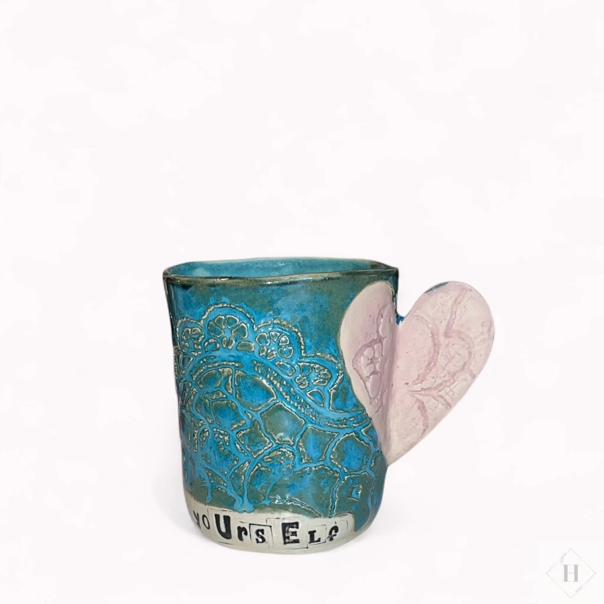 Krus med hjertehank Lisbeth Børglum