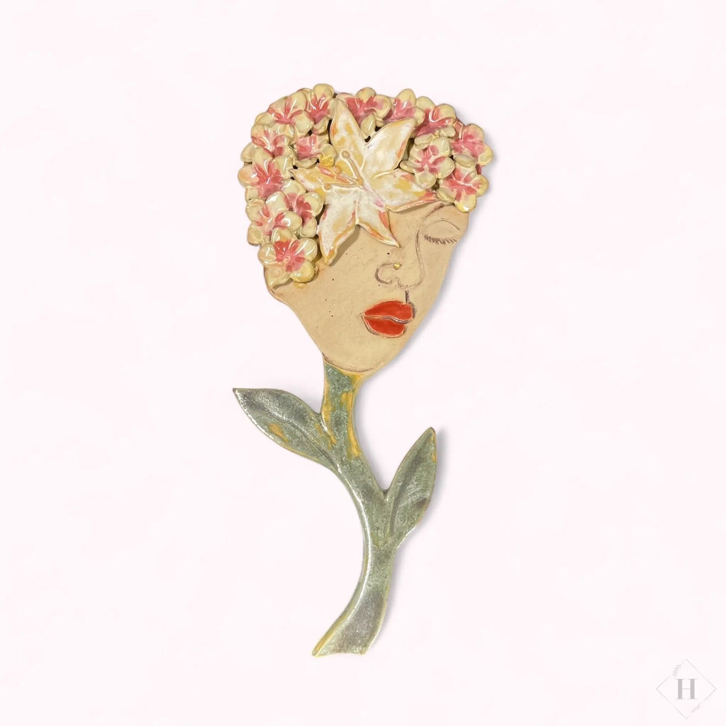 Blomsterhoved Charlottes Clayground