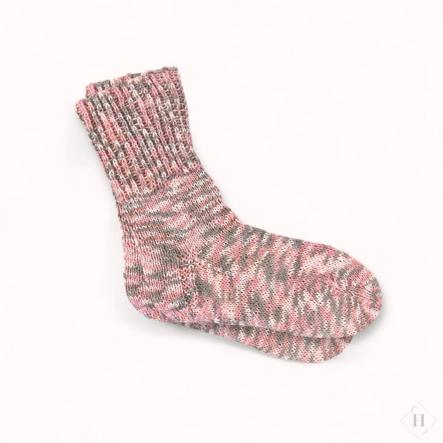 Strikkede strømper str 38-39 Håndlavet af