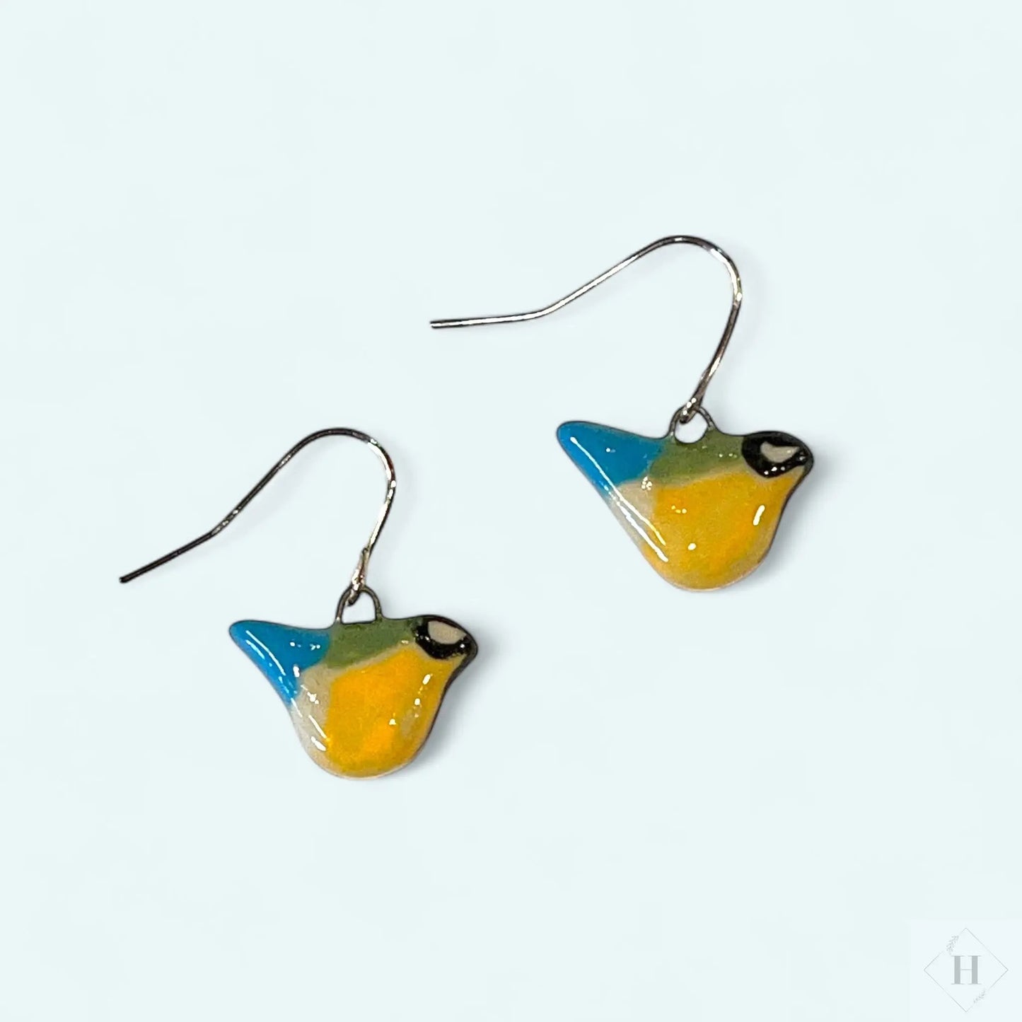 Øreringe i keramik - små keramik fugle (flere varianter) Lisbeth Børglum