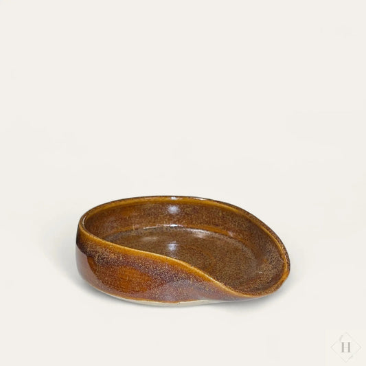 Spoon rest i keramik - brun Clay by Hornstrup