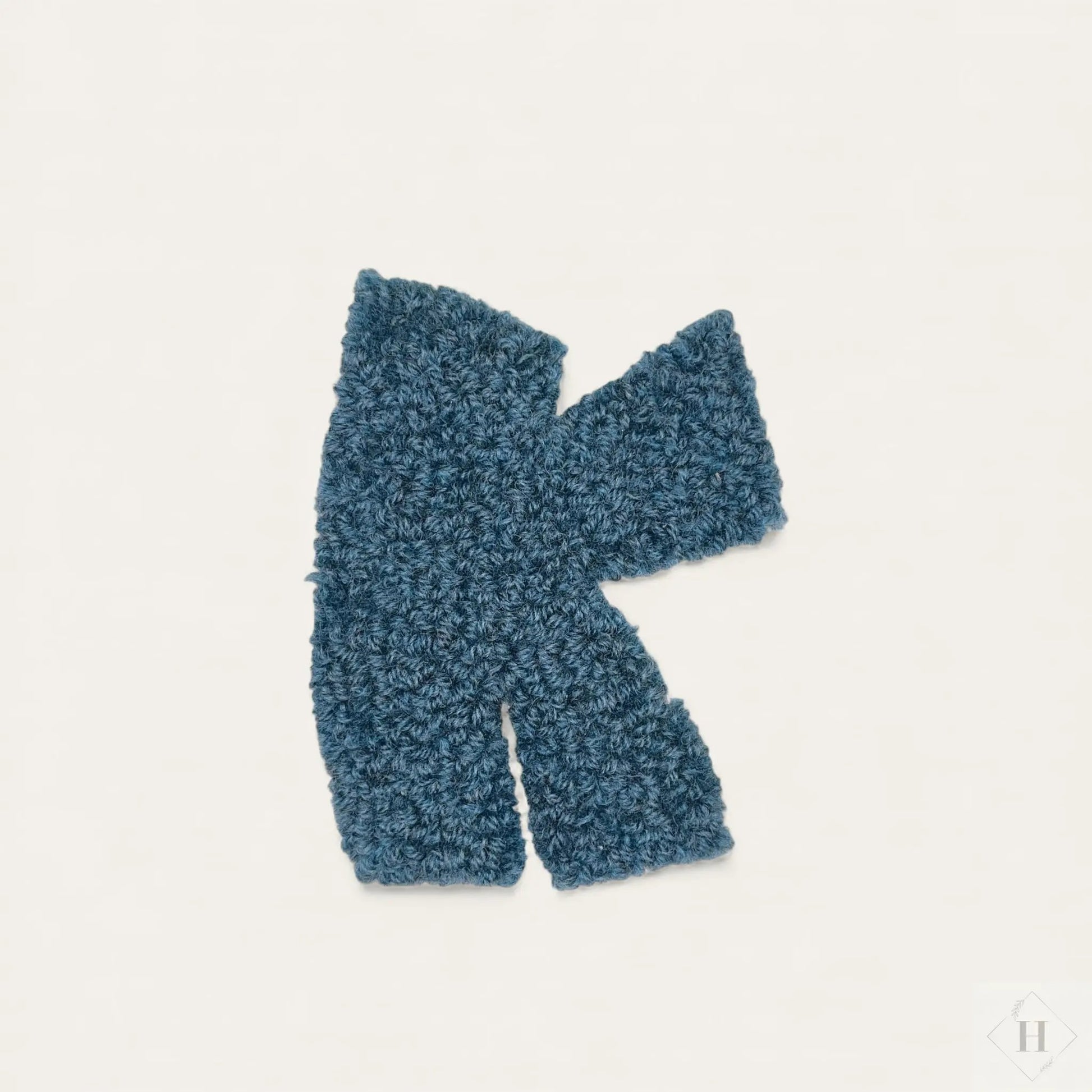 Håndlavet Tuftet Bogstav 14 cm - Personlig Væg Dekoration (K) Flair