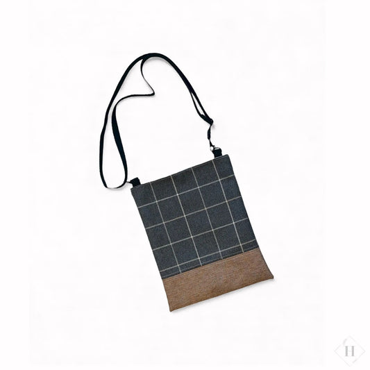 Cross body taske - koks grå Jnortheved