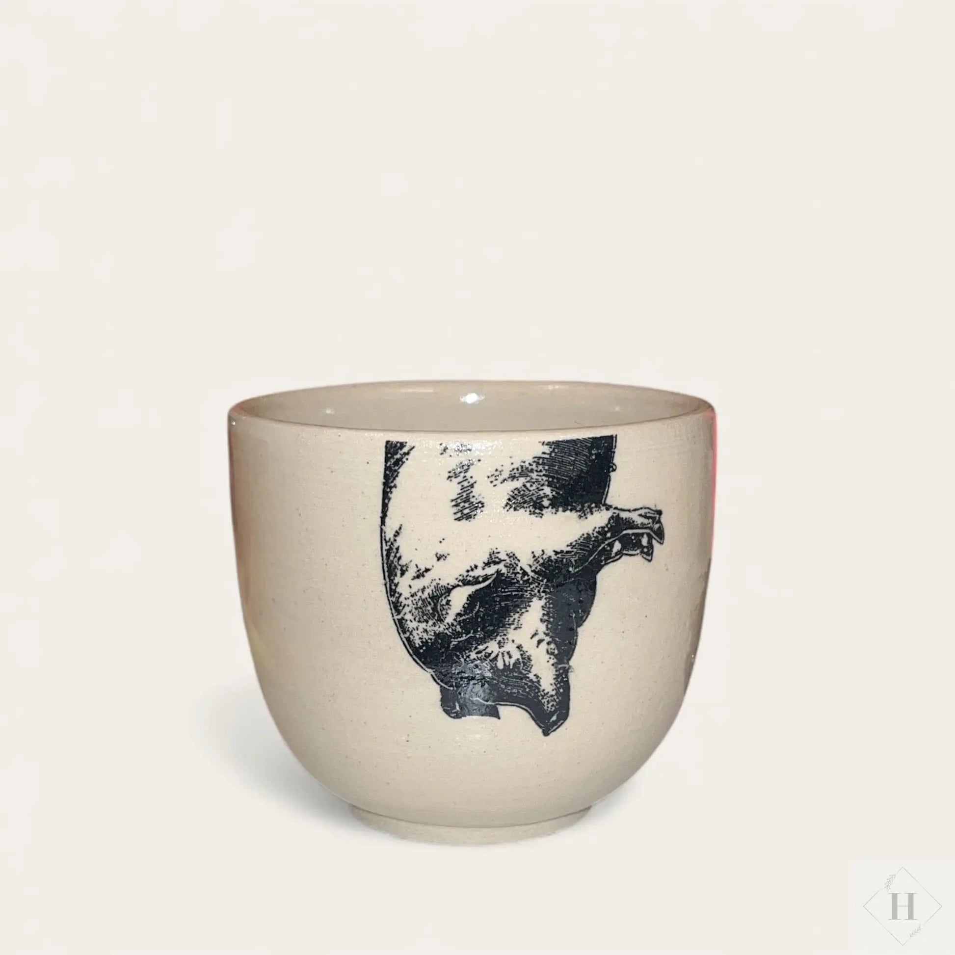 Krus uden hank - halvdyr gris Famalut