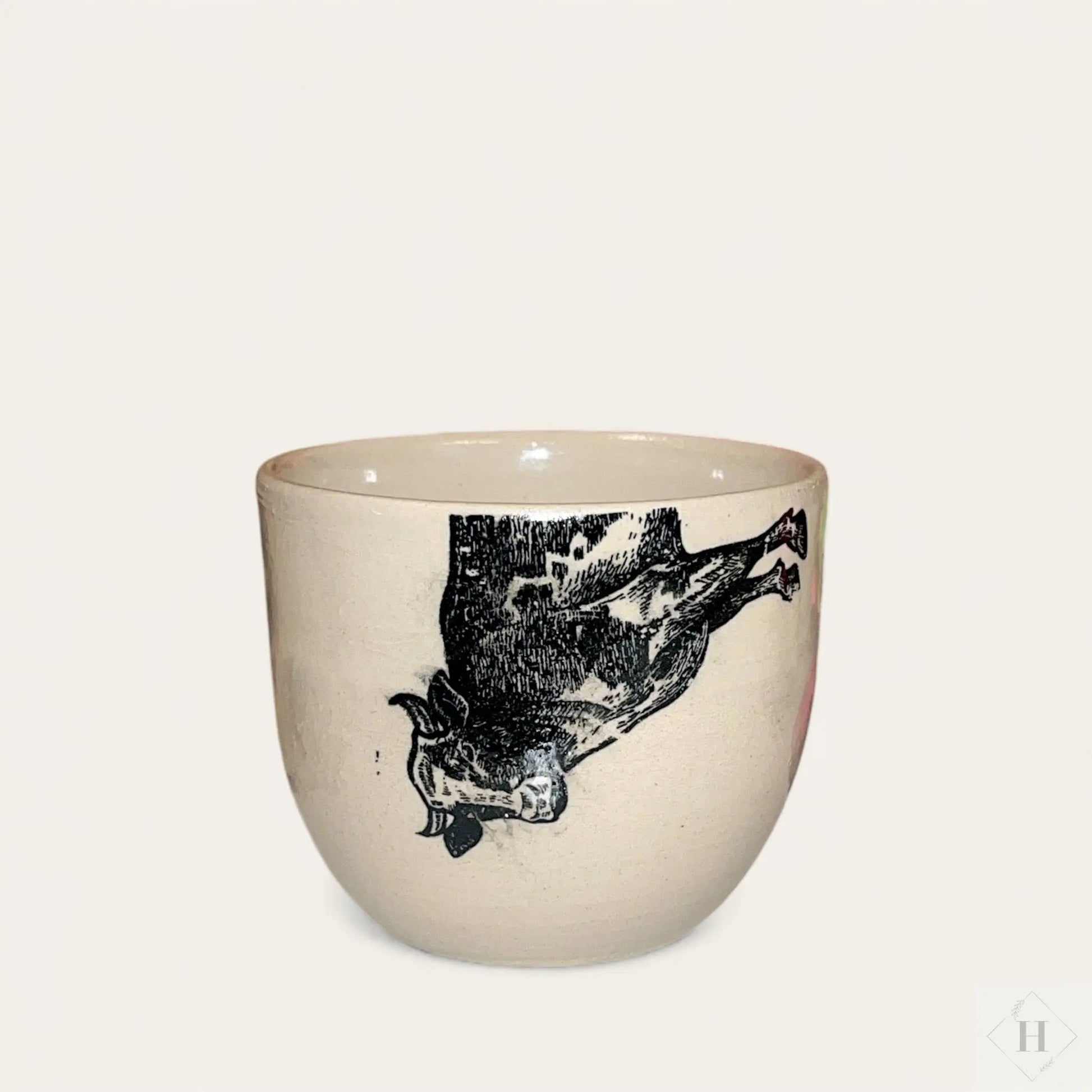 Krus uden hank - halvdyr ko Famalut