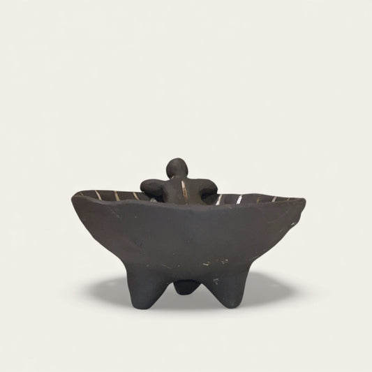 Skål på fødder - med dame