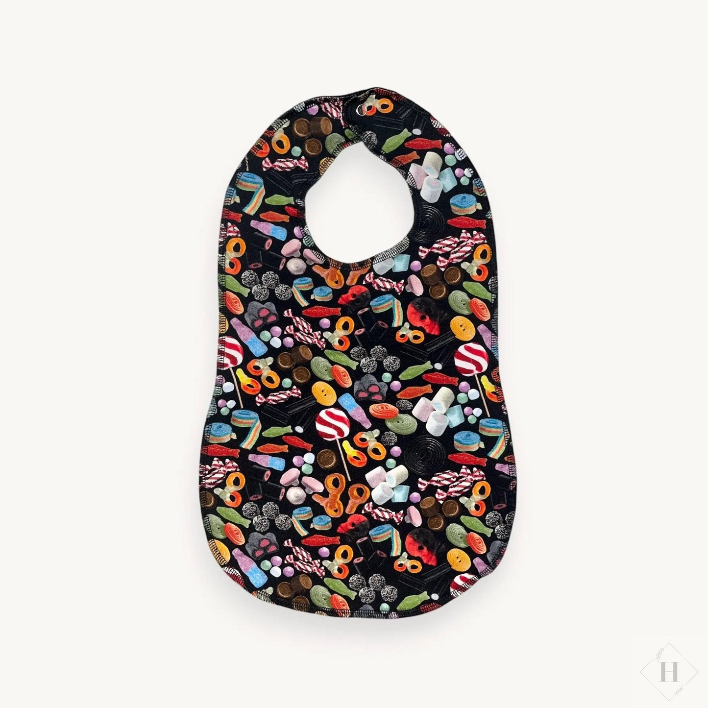 Spisesmæk i blødt bomuld og vandskyende fleece (flere varianter) Louifax