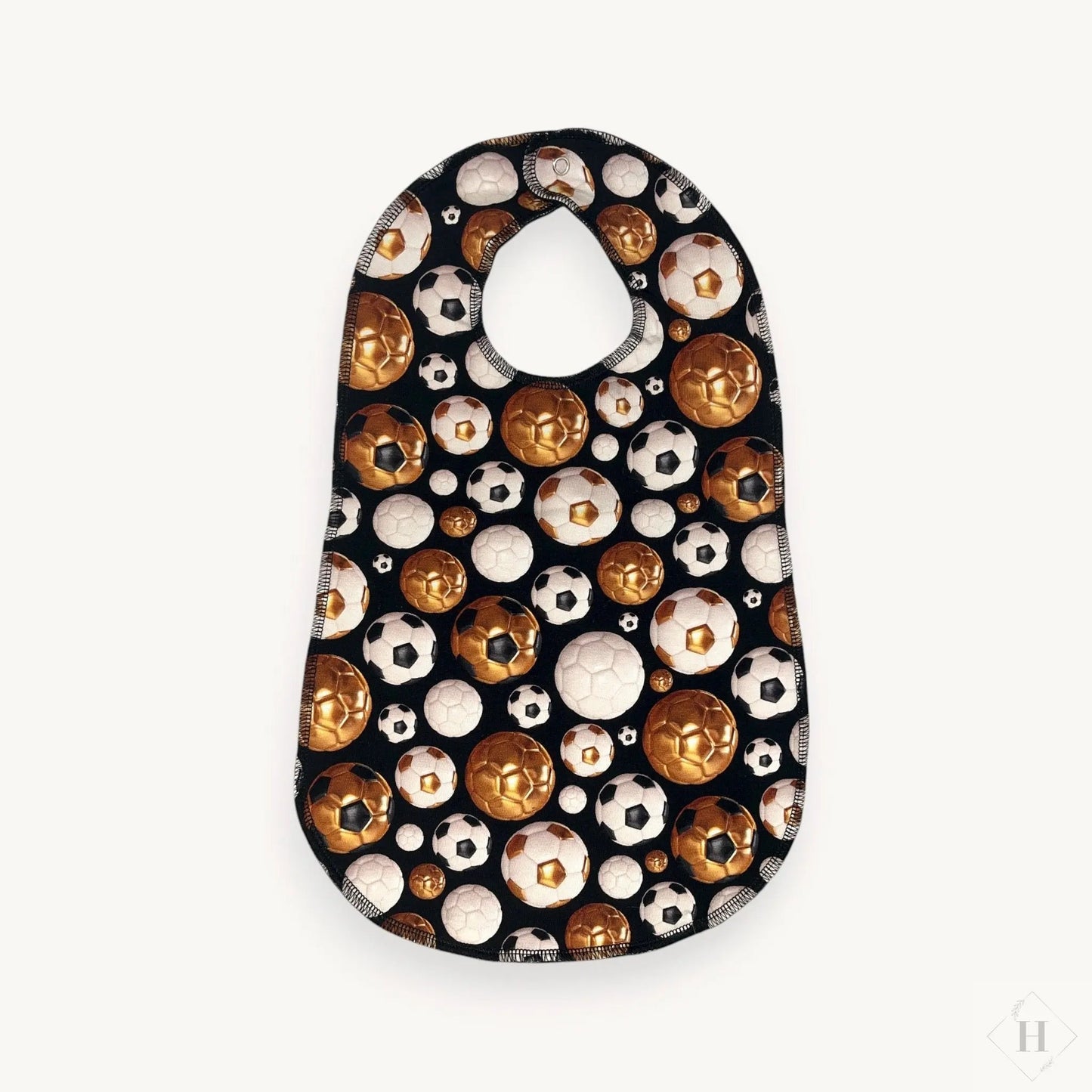 Spisesmæk i blødt bomuld og vandskyende fleece (flere varianter) Louifax