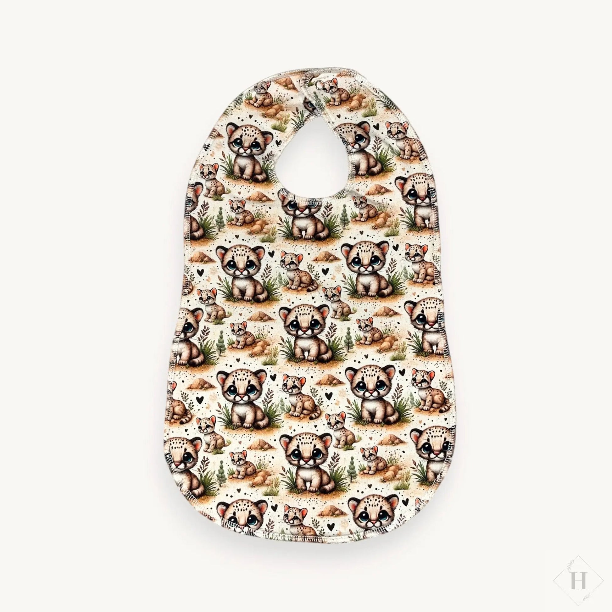 Spisesmæk i blødt bomuld og vandskyende fleece (flere varianter) Louifax