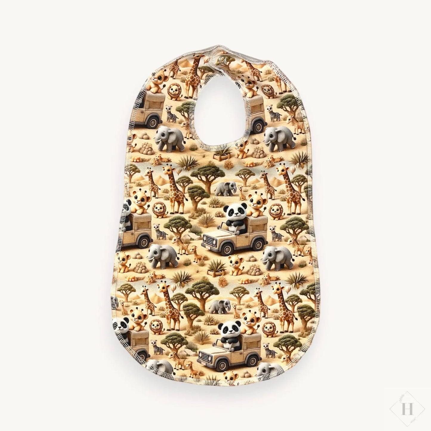 Spisesmæk i blødt bomuld og vandskyende fleece (flere varianter) Louifax