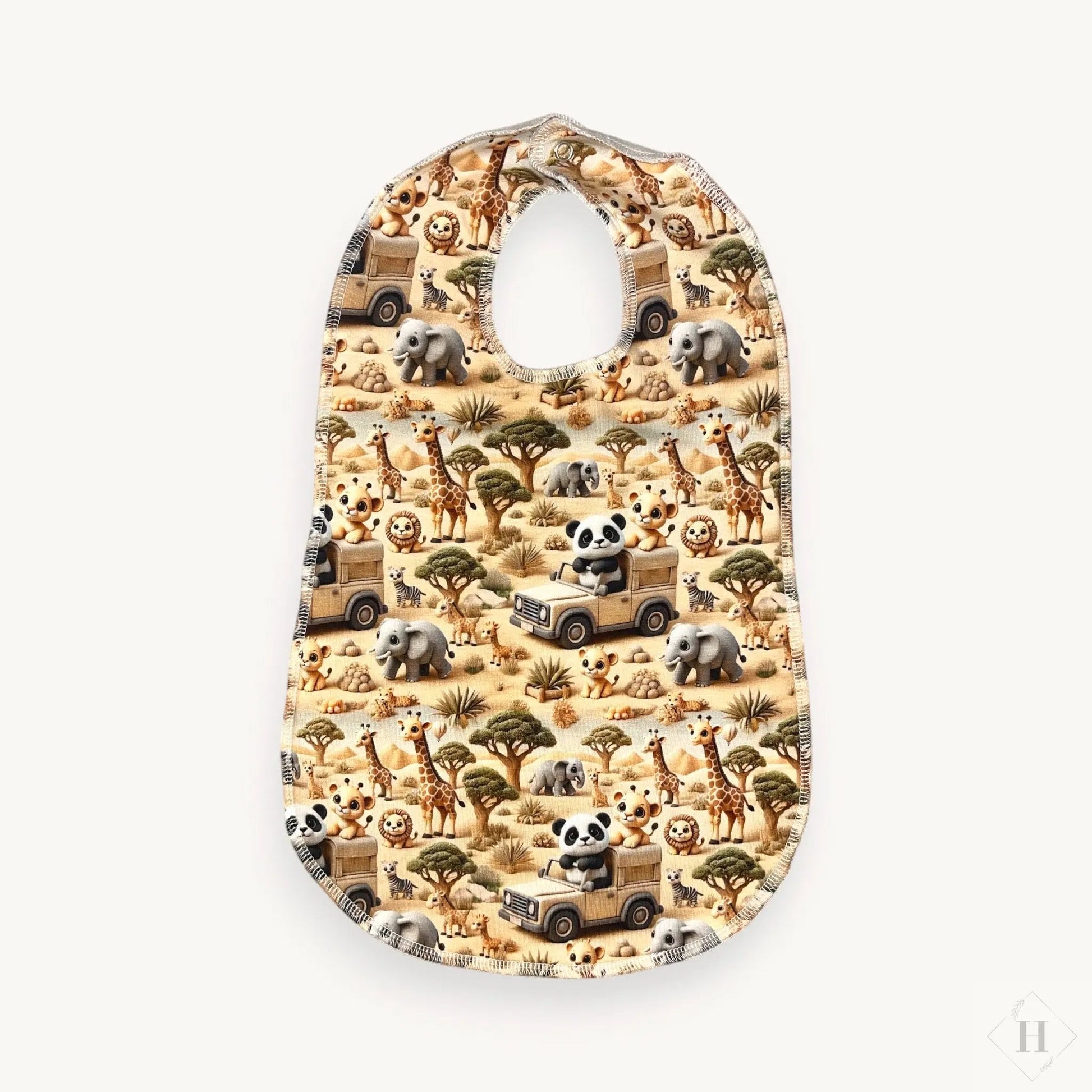 Spisesmæk i blødt bomuld og vandskyende fleece (flere varianter) Louifax