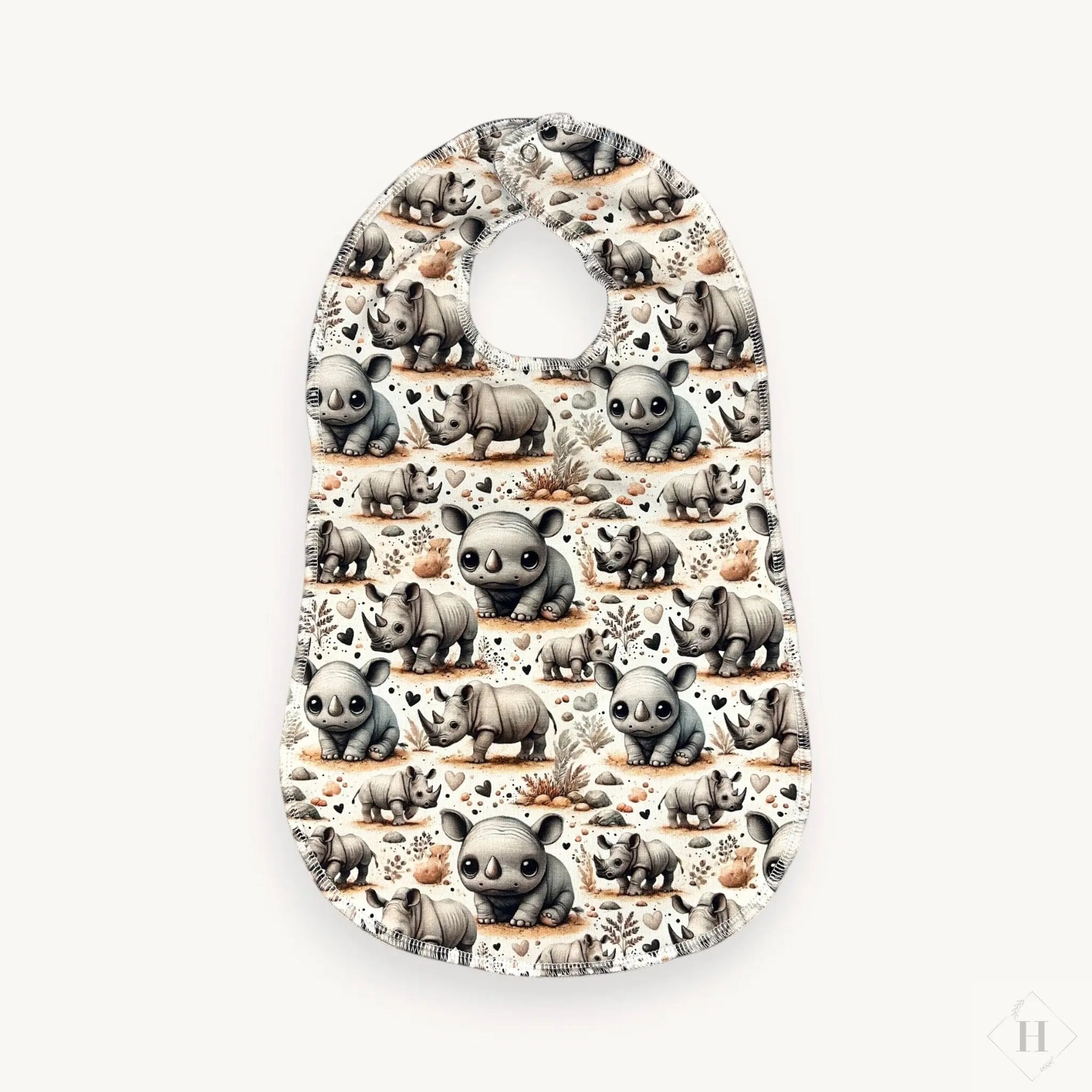 Spisesmæk i blødt bomuld og vandskyende fleece (flere varianter) Louifax