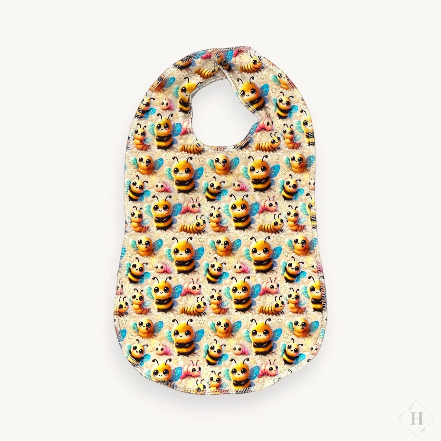 Spisesmæk i blødt bomuld og vandskyende fleece (flere varianter) Louifax