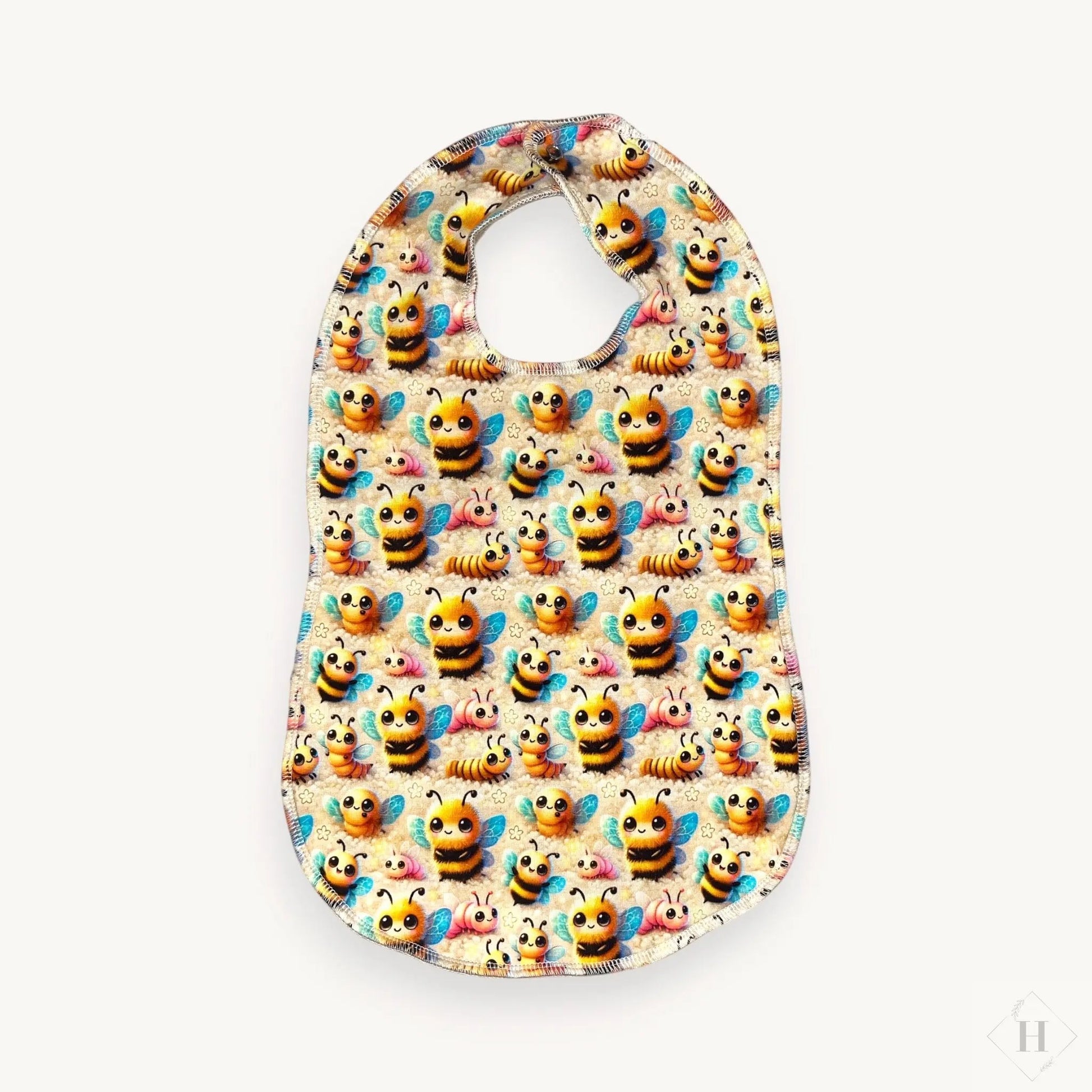 Spisesmæk i blødt bomuld og vandskyende fleece (flere varianter) Louifax