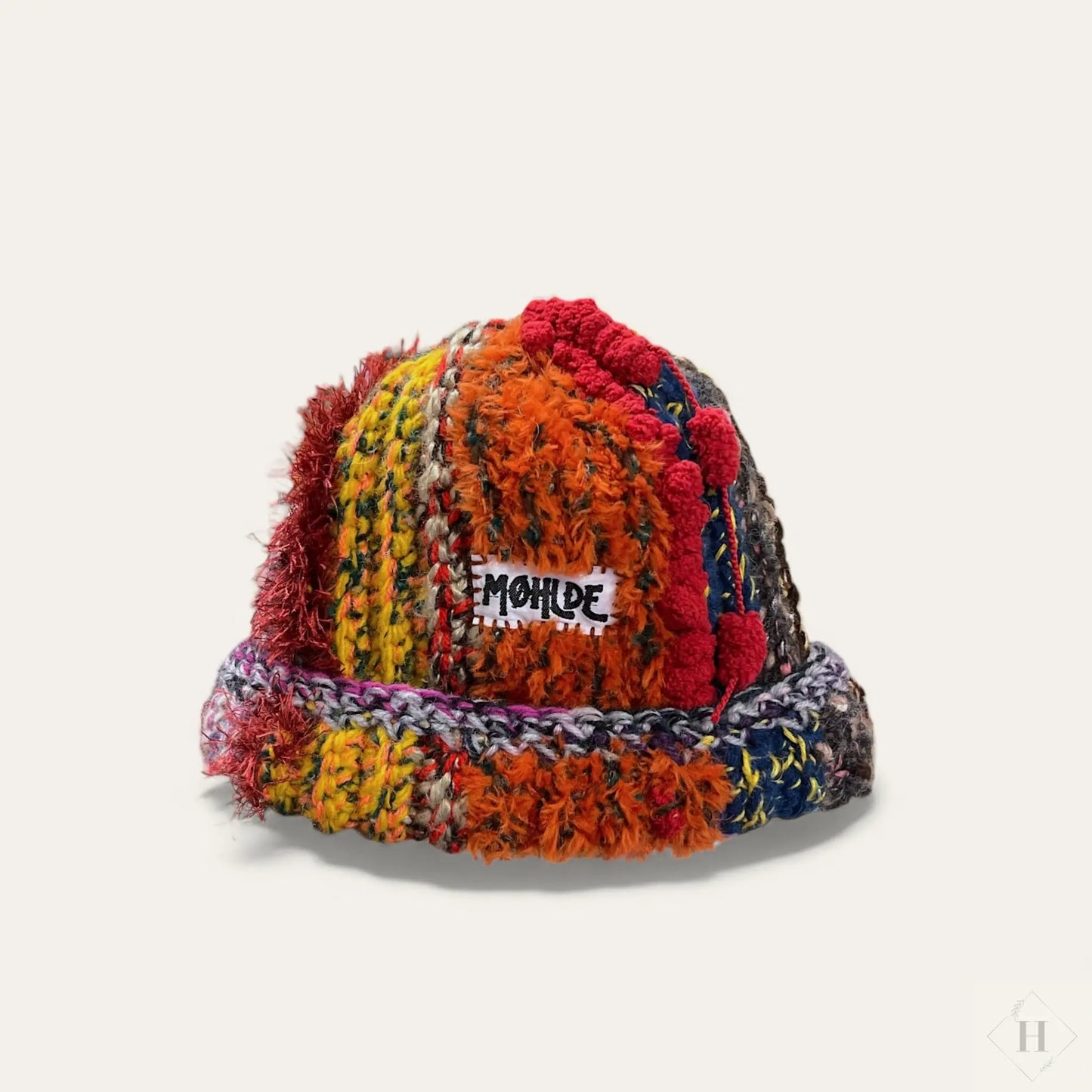 Hæklet beanie - Autumn in New York Møhlde