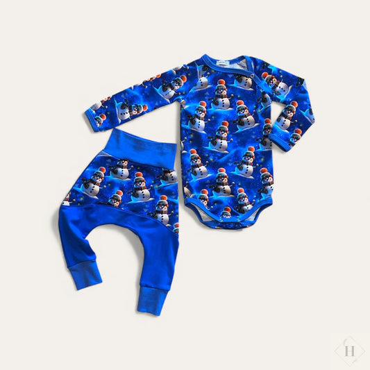 Bukser og body jul str 80 Louifax