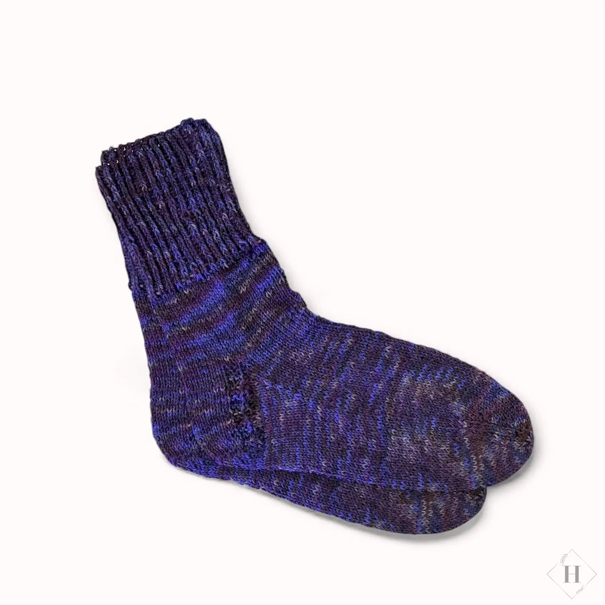 Strikkede strømper str 45-47 Håndlavet af