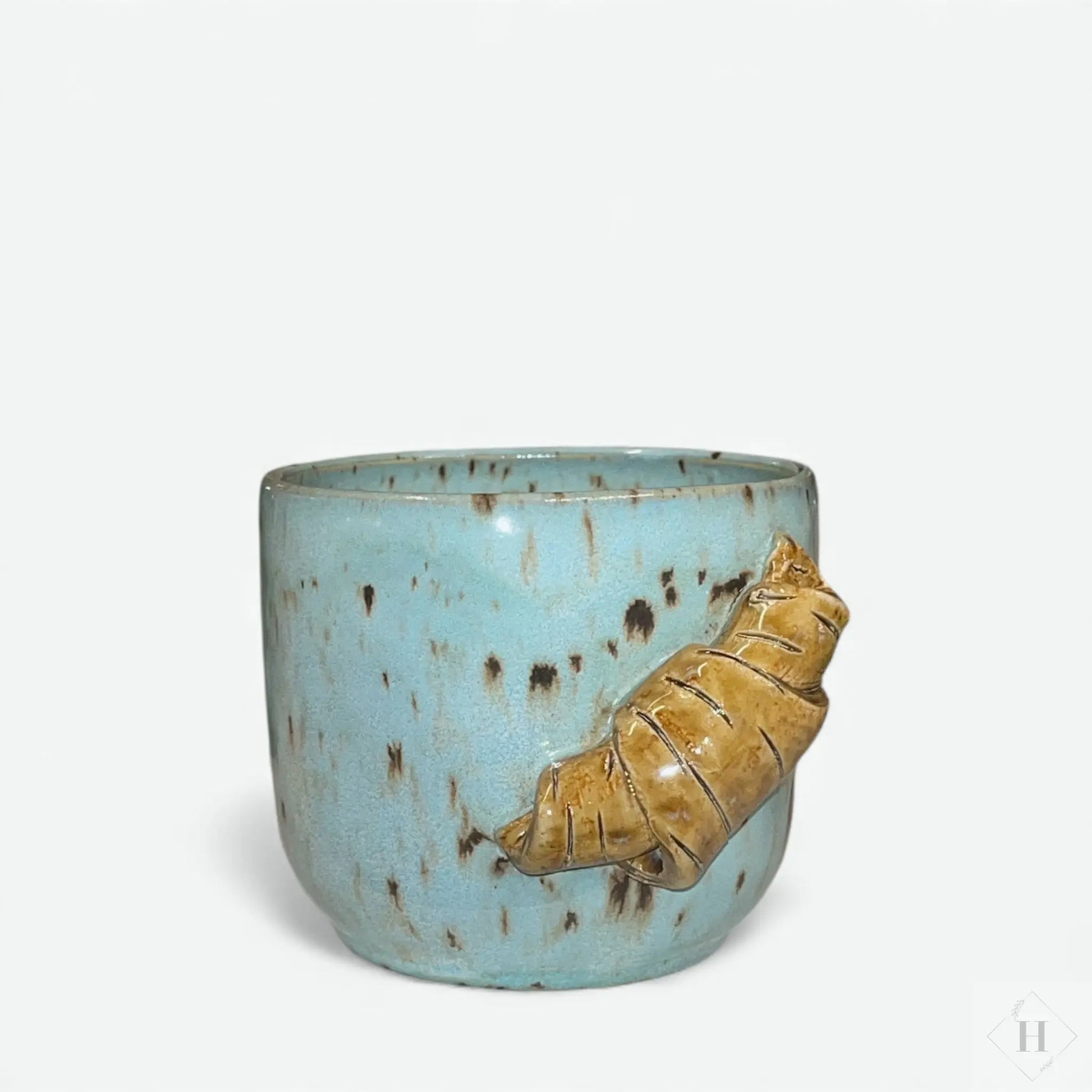 Kop uden hank - blå m croissant By Victoria Juul