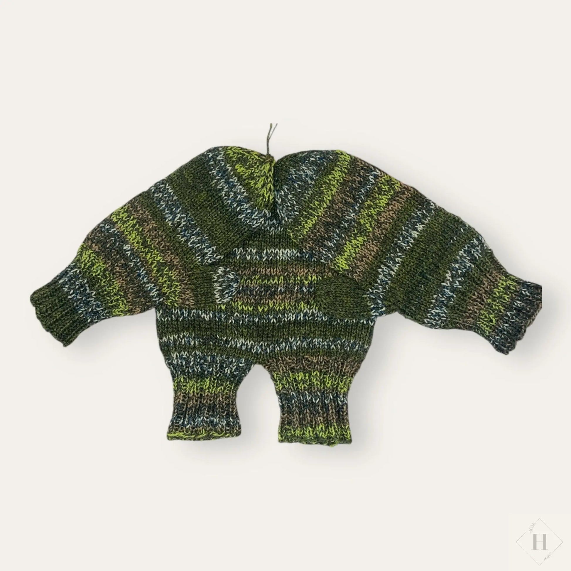 Kærestevanter - grøn HG Design