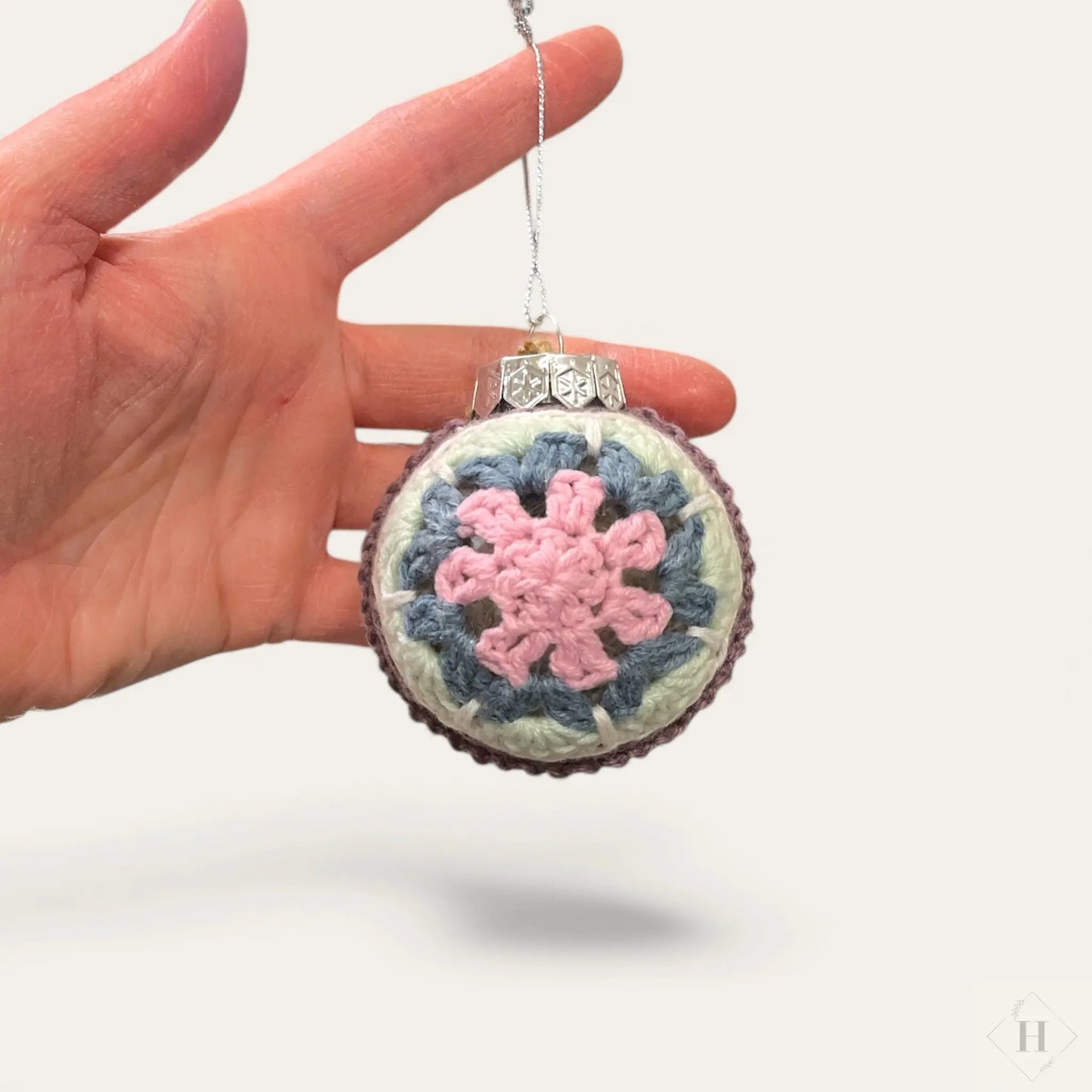 Hæklet julekugle Jnortheved