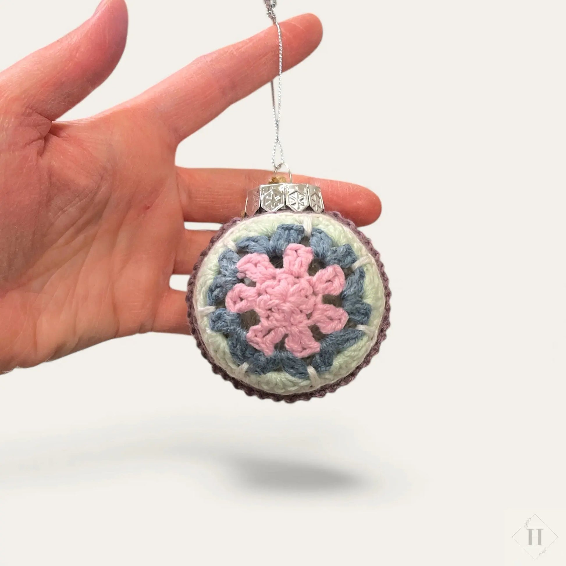 Hæklet julekugle Jnortheved