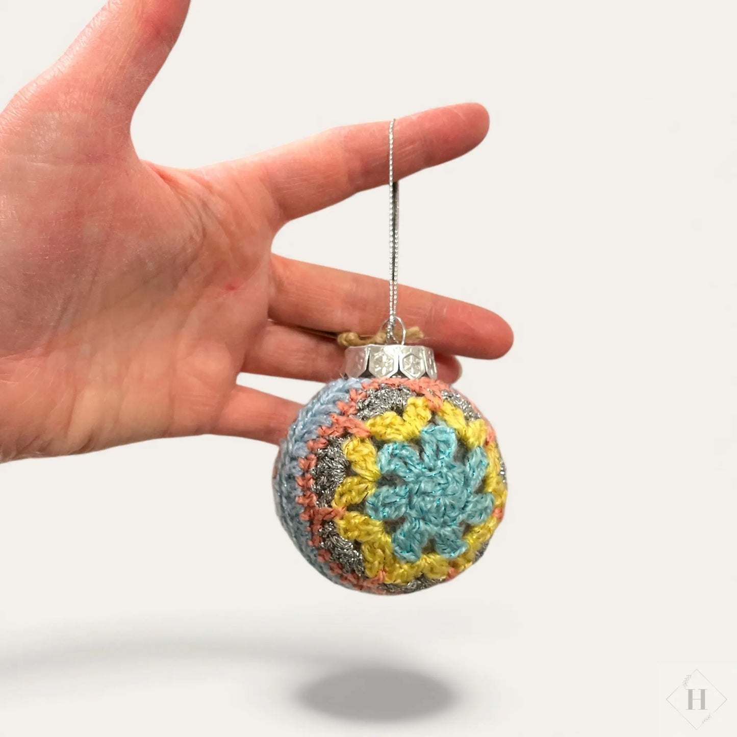 Hæklet julekugle Jnortheved