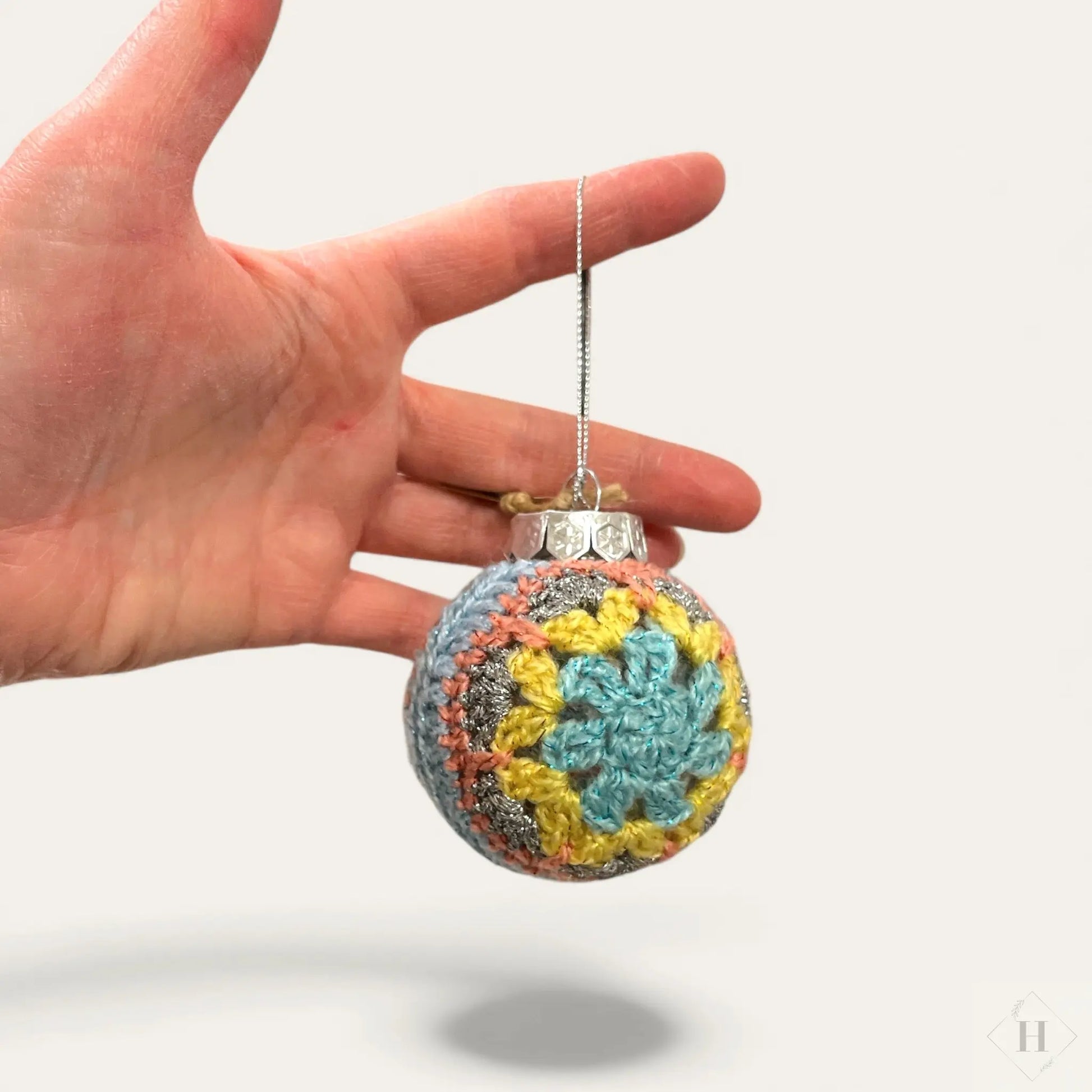 Hæklet julekugle Jnortheved