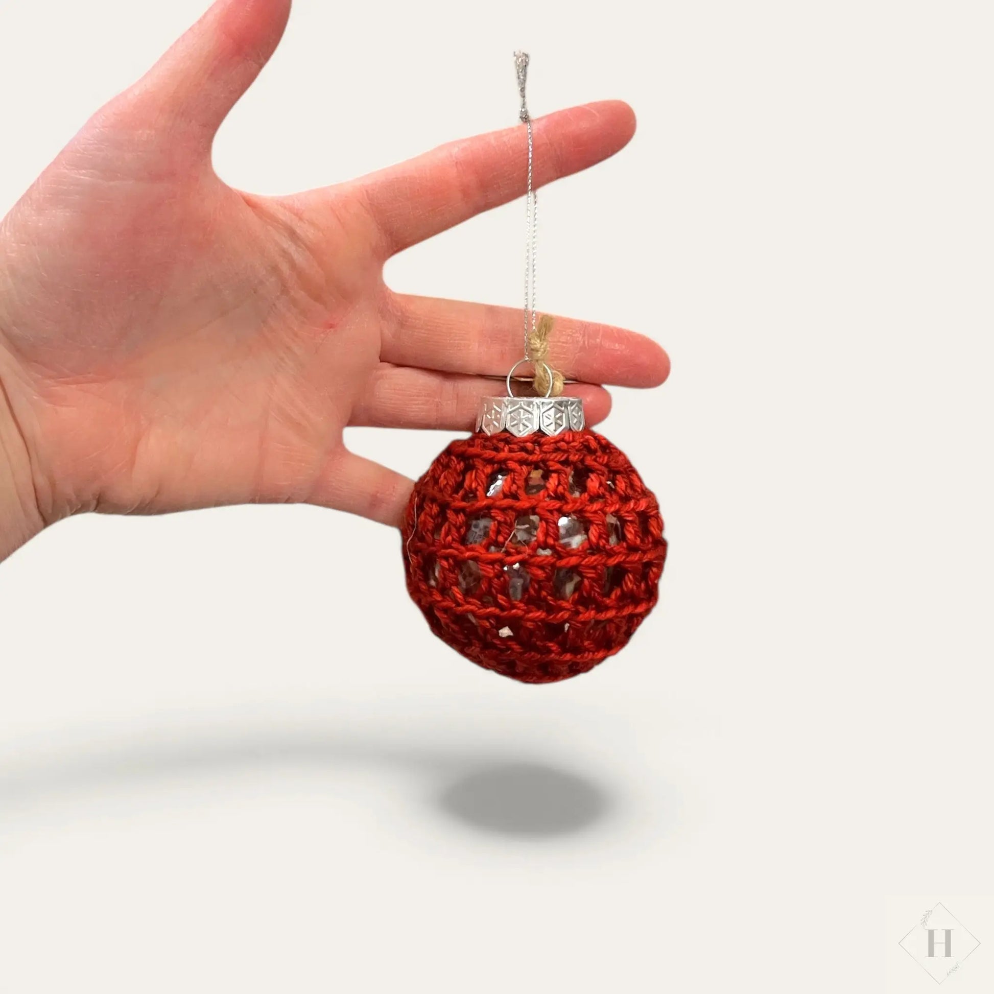 Hæklet julekugle Jnortheved