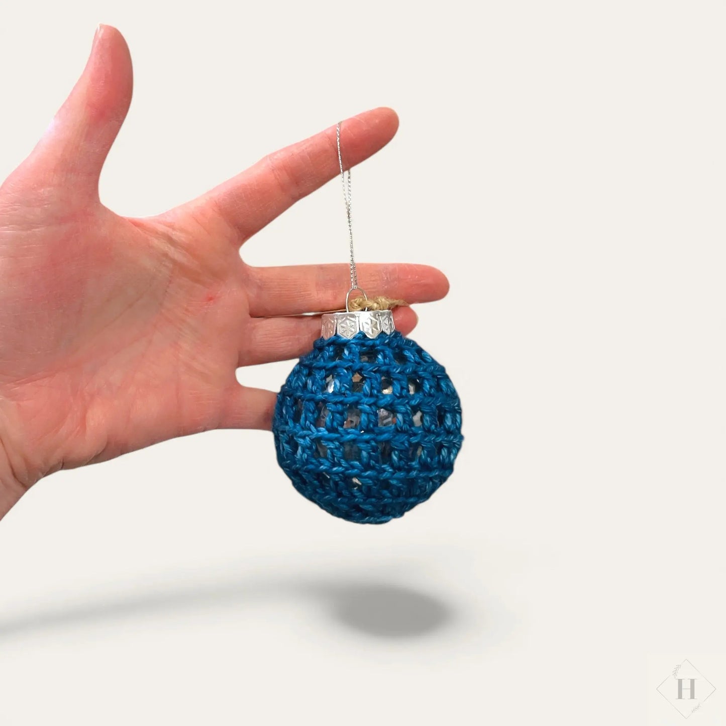 Hæklet julekugle Jnortheved