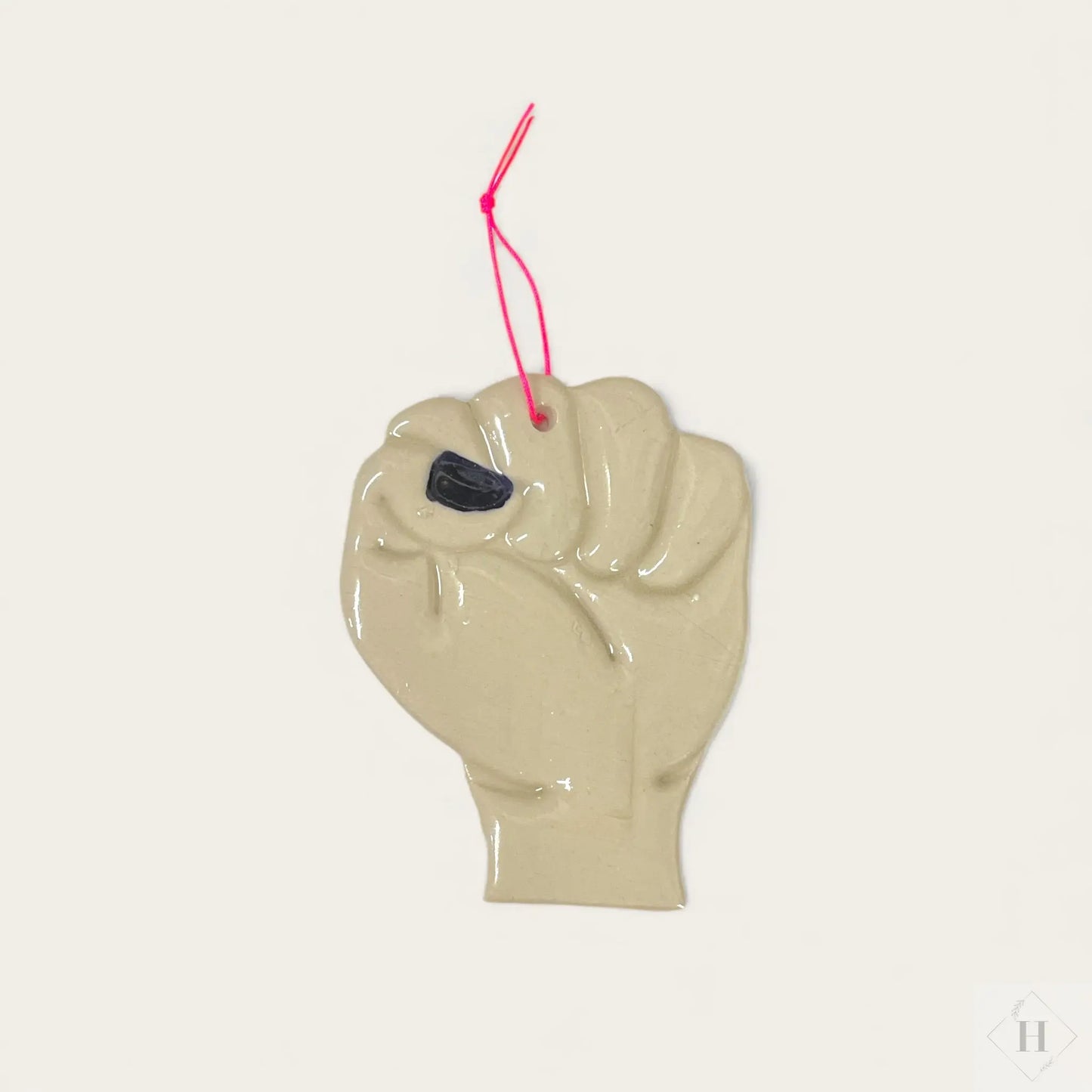 Ophæng i stentøj - hånd (power) Gitte Bramm