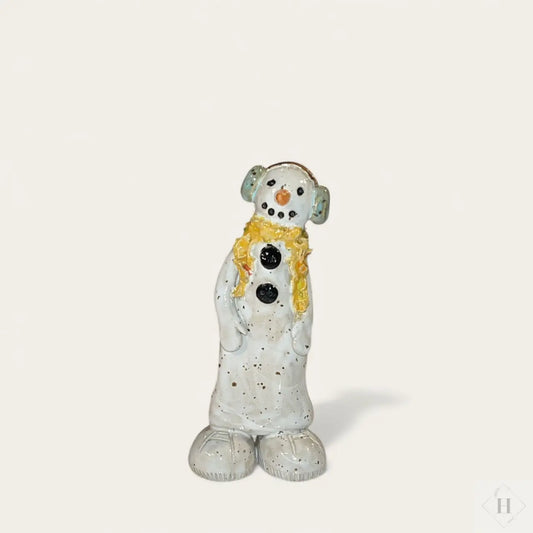 Spilop - snemand (lyseblå ørevarmere) Charlottes Clayground