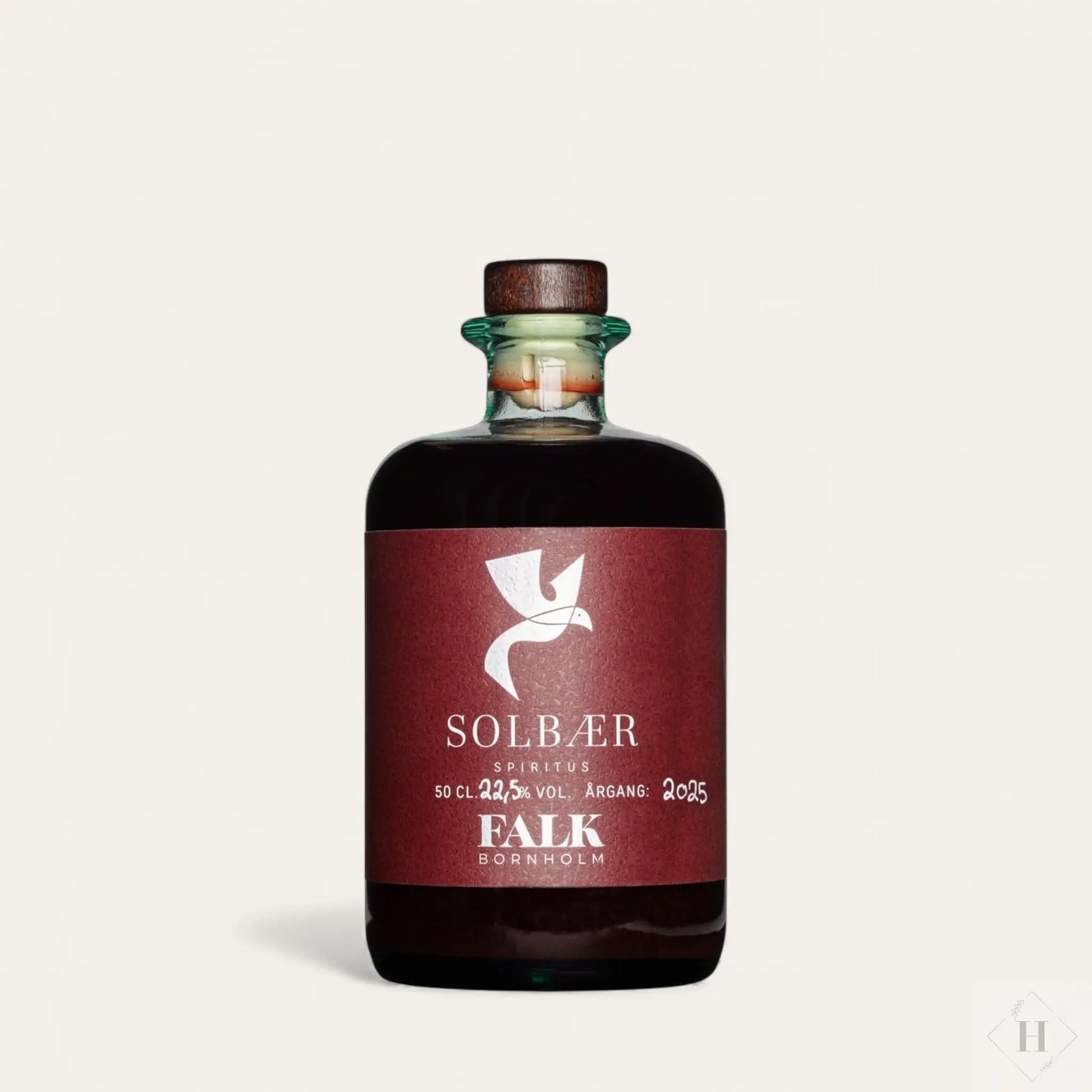 Solbærlikør, 22,5% VOL., Årgang 2025 Falk Bornholm