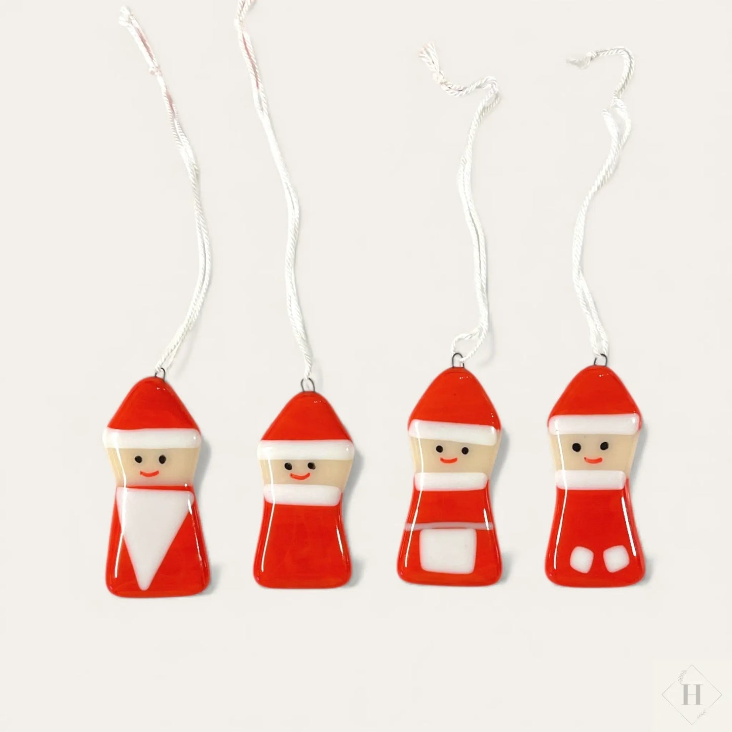 Glas ophæng - nisser Håndlavet af