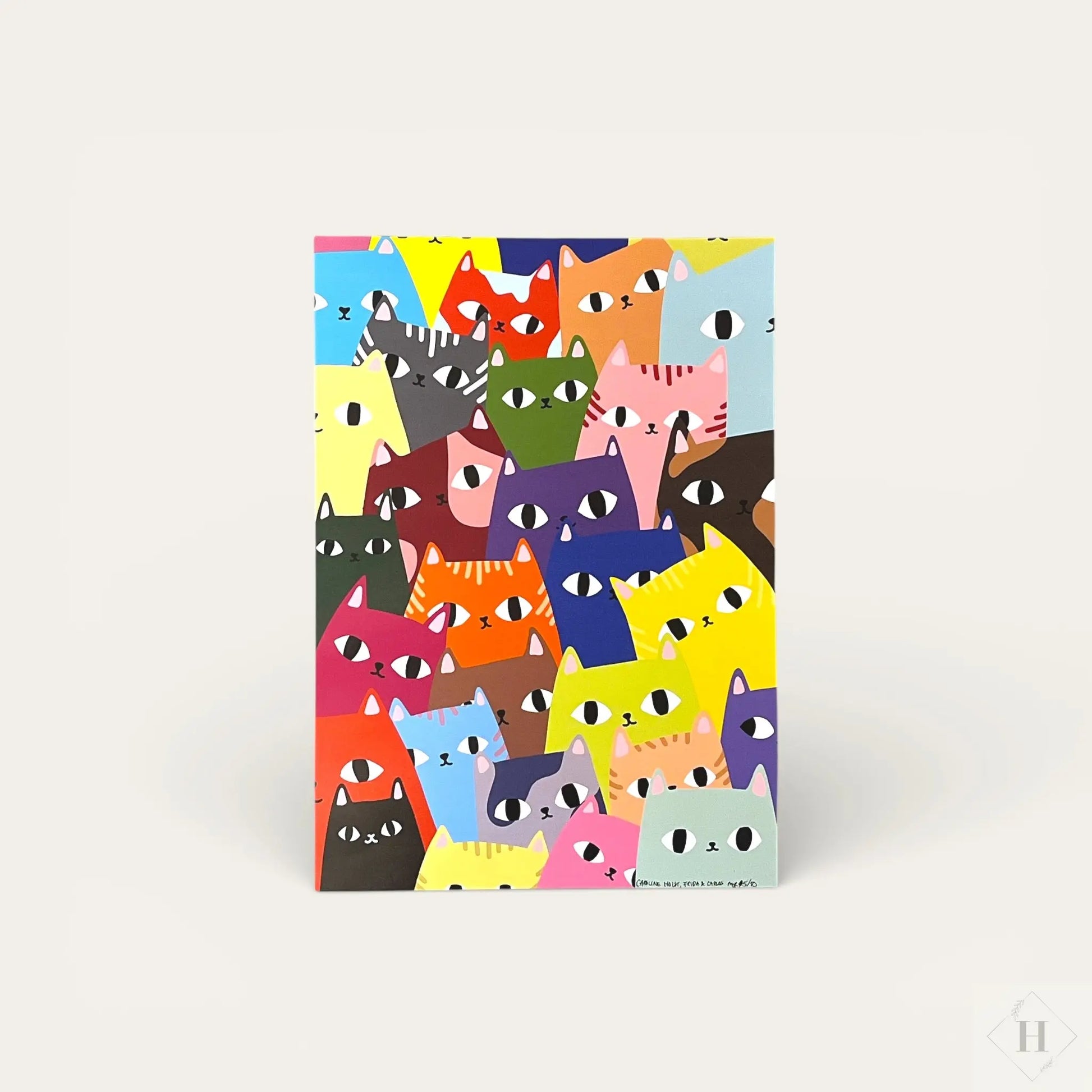 Kattene A3 Frida og Carlos mor