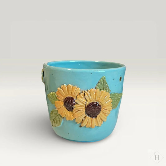 Kop uden hank - solsikke (2.sort) By Victoria Juul