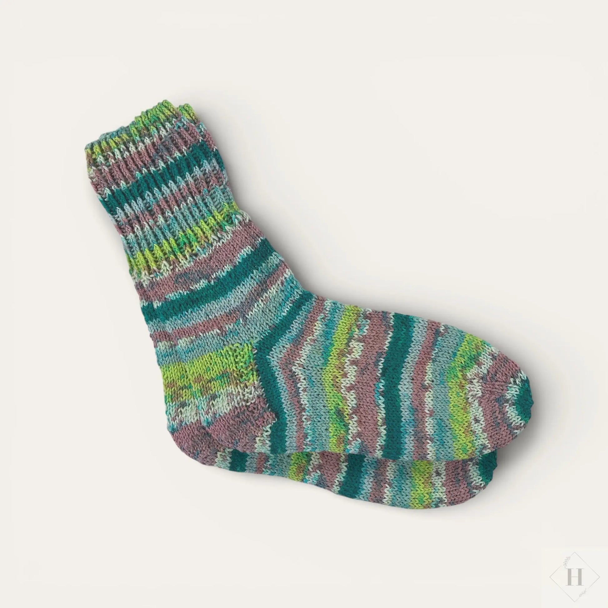 Strikkede strømper str 42-43 Håndlavet af