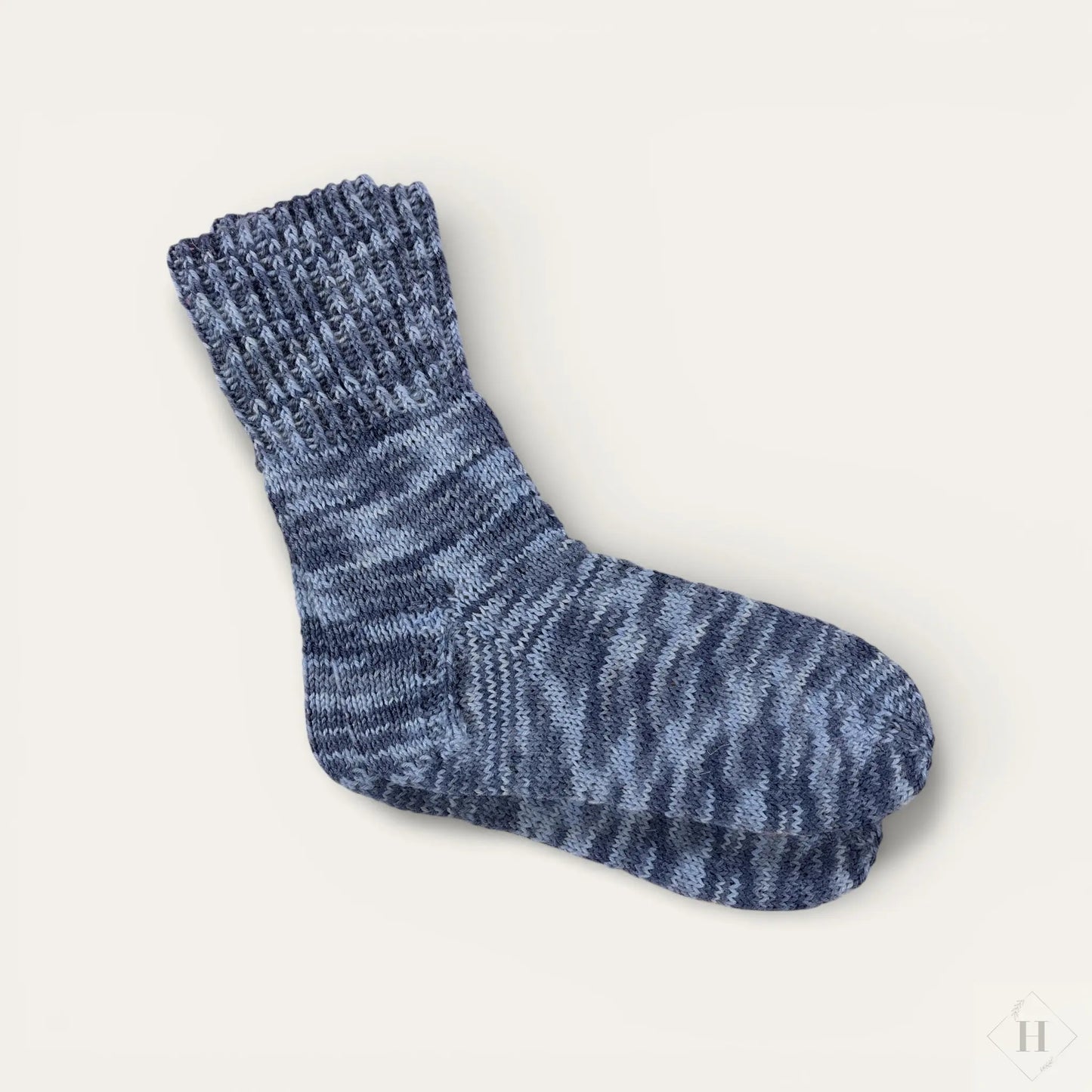 Strikkede strømper str 38-39 Håndlavet af