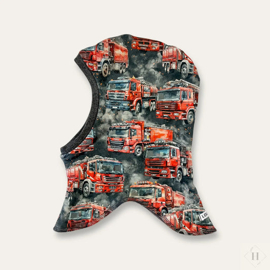 Håndlavet Baby Elefanthue Jersey Str 46-49 - Varm To-Lags Vinterhue 6-18 Måneder Louifax