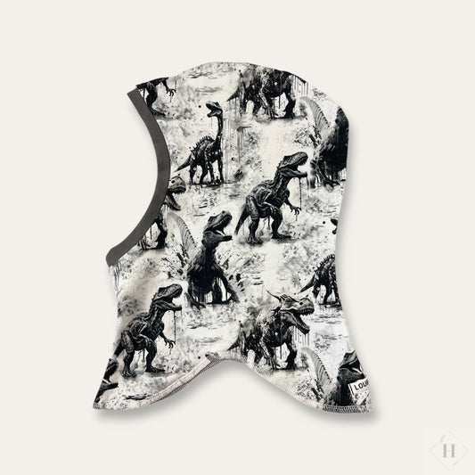 Håndlavet Baby Elefanthue Jersey Str 49-52 - Varm To-Lags Vinterhue 18 Mdr-4år Louifax