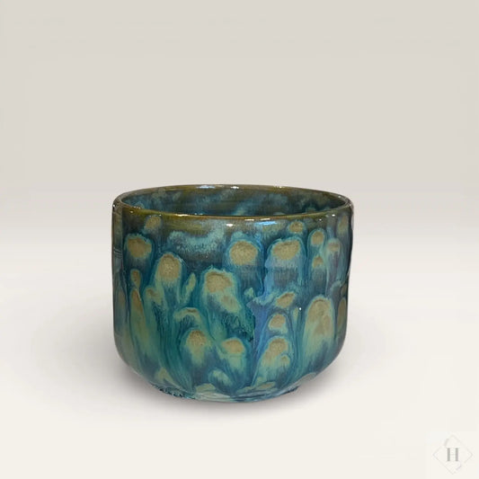 Krus uden hank - grøn med Svamp By Victoria Juul