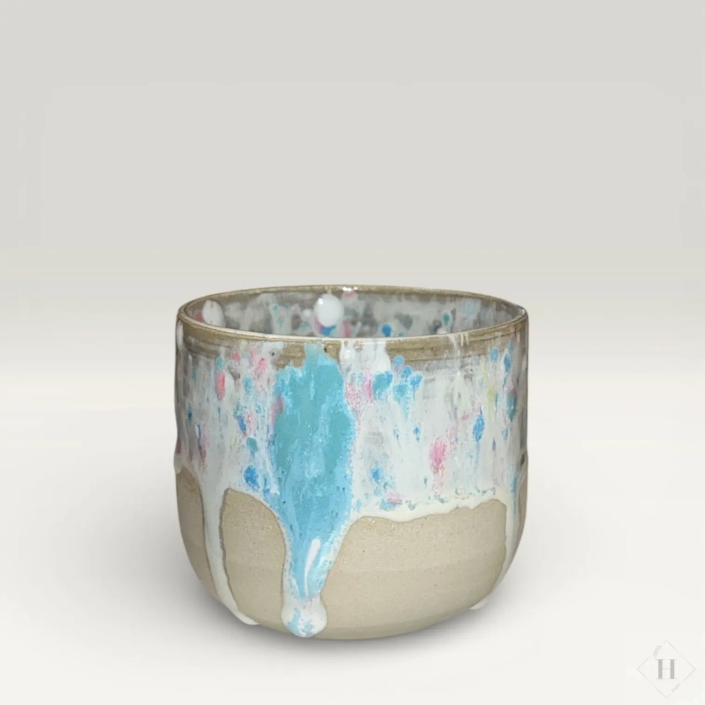 Krus uden hank - konfetti (lige) By Victoria Juul