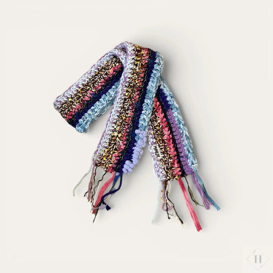 Hæklet tørklæde - Håndlavet i Danmark Møhlde