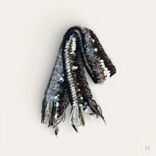 Hæklet tørklæde - Håndlavet i Danmark Møhlde